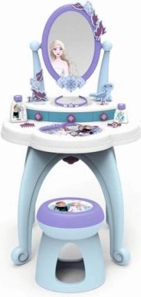 Eiskönigin Frisiertisch mit Hocker