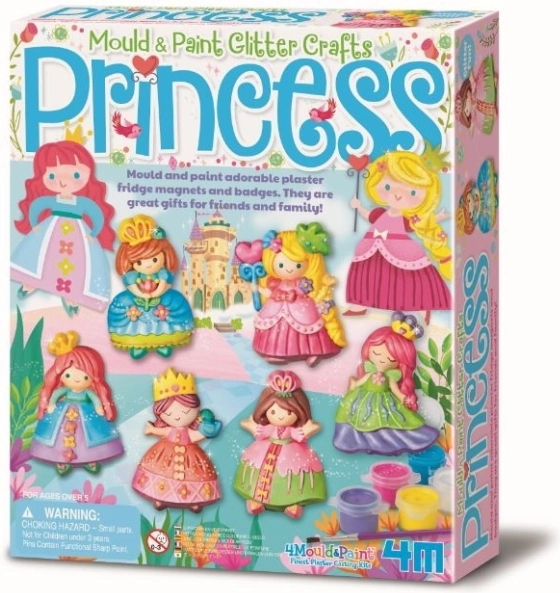 Kreatives Set Funkelnde Prinzessin