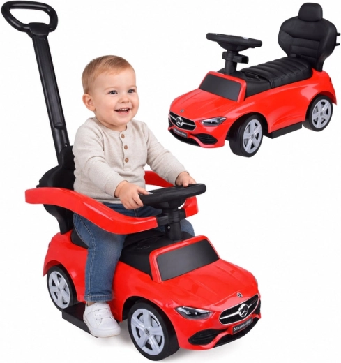Mercedes Kinder-Rutschauto und Schiebefahrzeug 2in1 rot
