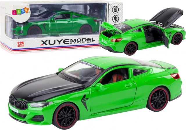 Sportwagen 1:24 mit Reibungsantrieb und öffnenden Elementen