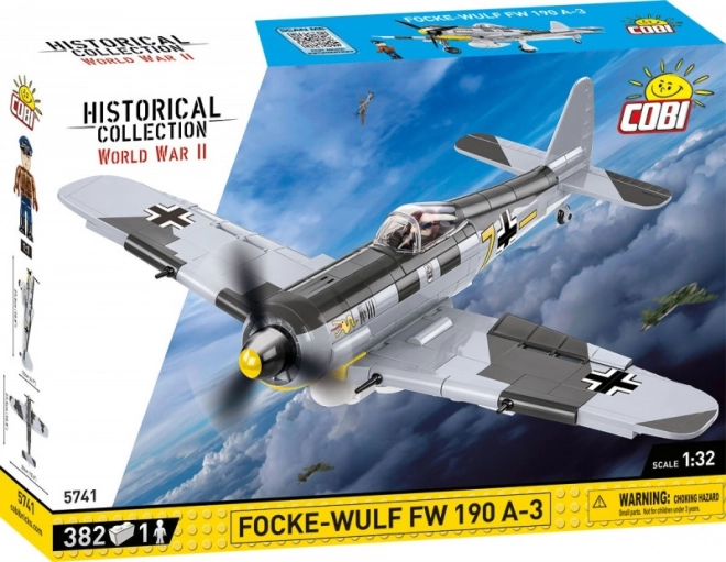 Bausteinset Historische Kollektion WWII Focke-Wulf FW 190 A-3 382 Steine