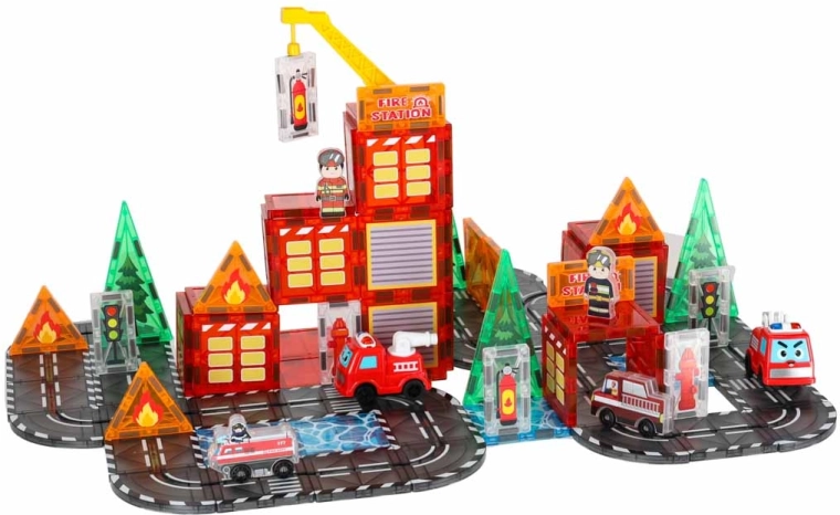 Feuerwache zum Bauen und Spielen