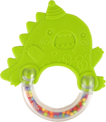 Rassel und Beißring Dinosaurier für Babys