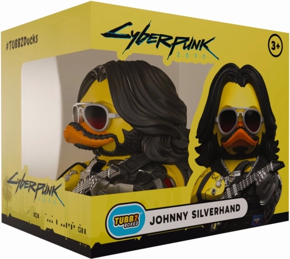 Tubbz-Entchen CYBERPUNK 2077 – Johnny Silverhand Sammlerfigur