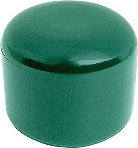 Kunststoffkappe für runden Zaunpfosten 48 mm, grün