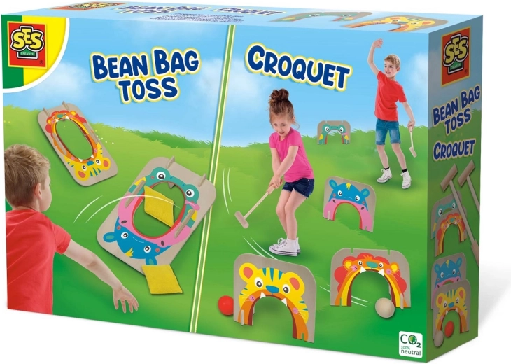 Zwei Outdoor-Spiele in einer Packung