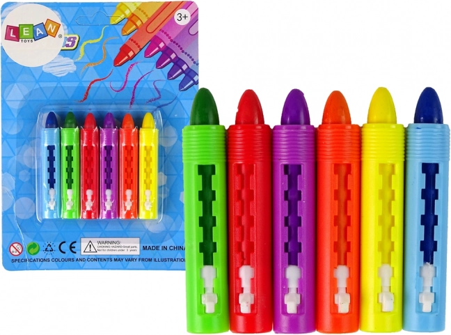 Set aus Pastell Buntstiften 6 Stk.