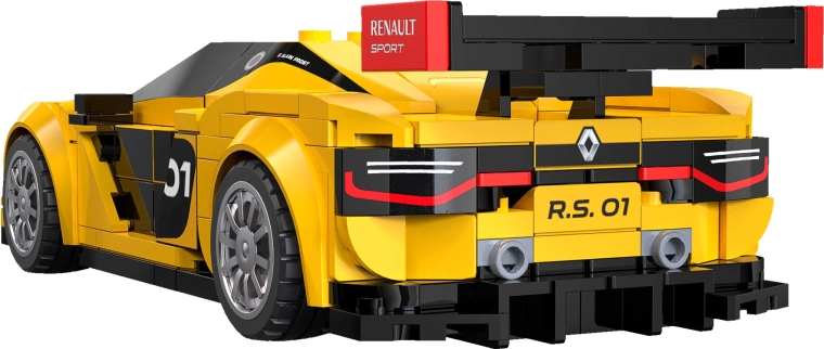 Detaillierte Ausführung des Hecks und des Flügels