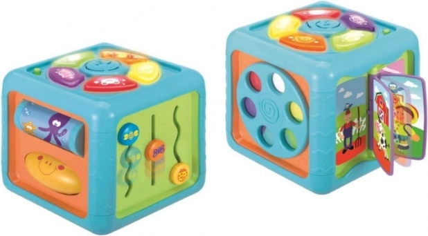 Interaktiver Lernwürfel für Babys Smily Play mit Lichtern und Geräuschen