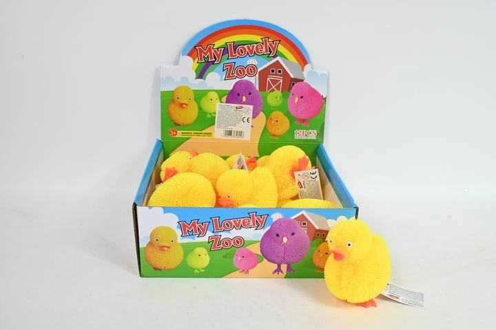 Quetschende Leucht-Ente – Anti-Stress-Spielzeug (12 Stk. im Display)