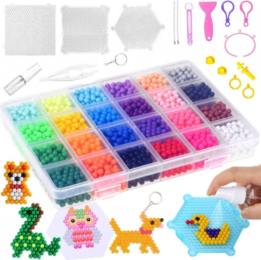 Magische Wasserperlen 24 Farben Kreatives Set