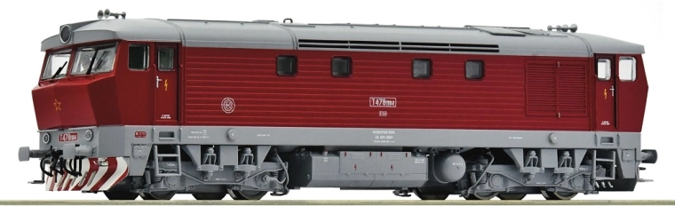 Diesellokomotive T 478 1184 Bardotka ČSD