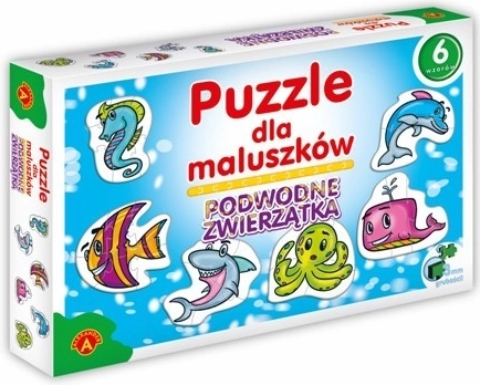 Puzzle für die Kleinsten – Meerestiere