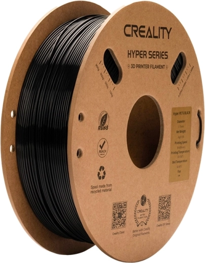 Filament Creality Hyper PETG Schwarz 1,75 mm