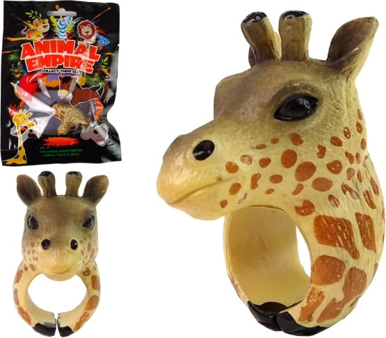 Kinder-Ring mit Giraffenkopf