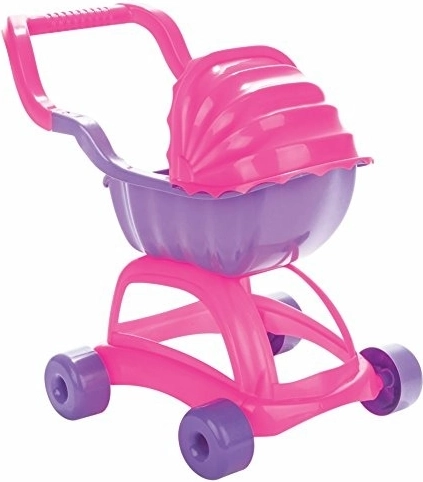 Plastkinderwagen mit Verdeck