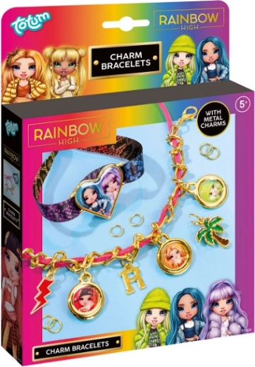 Set zur Herstellung von Armbändern mit Anhängern RAINBOW HIGH