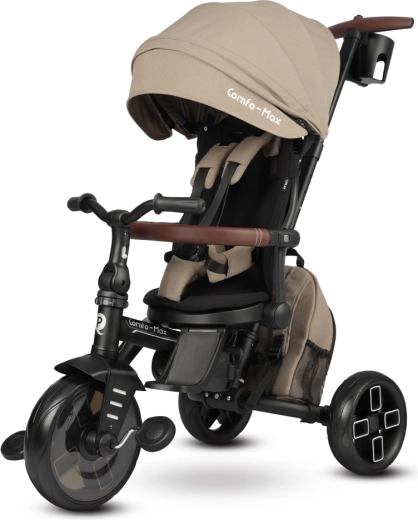 Qplay Dreirad Comfo Max 7in1 Coffee