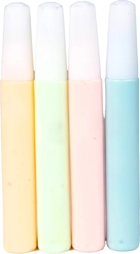 Vier Pastell-/Neonfarbtöne