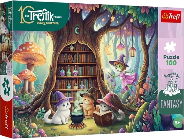 Puzzle 100 Teile Inspired By Fantasy – magische Kätzchen