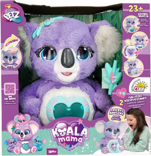 Interaktive Plüsch-Koala-Mama CLUB PETZ von IMC Toys