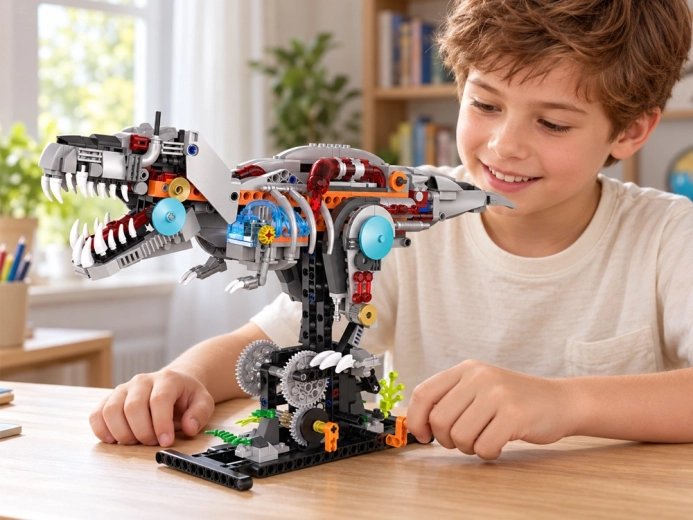 Beweglicher mechanischer T-Rex