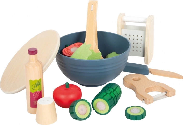 Small Foot Salatset mit schneidbarem Gemüse