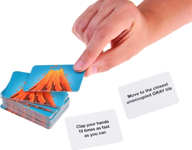 Karten mit Bewegungsaufgaben