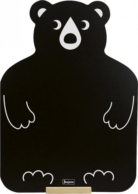 Jeujura Holz-Wand-Kreidetafel Bär 57 × 80 cm