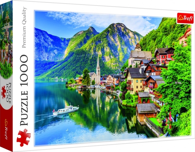 Puzzle mit 1000 Teilen – Hallstatt, Österreich (TREFL)
