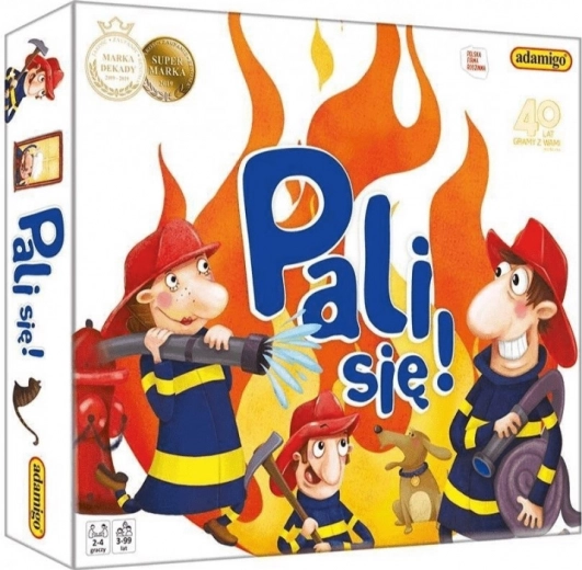 Lernbrettspiel Pali się! – Kleine Feuerwehrleute von Adamigo