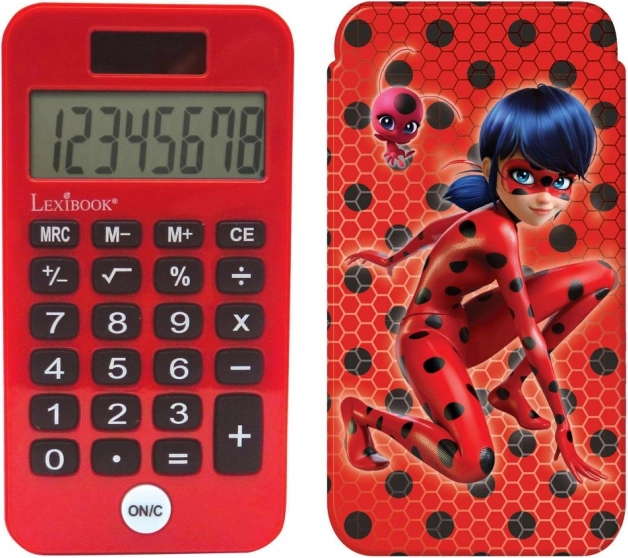 Taschenrechner Miraculous – Geschichten von Ladybug und Cat Noir mit Schutzabdeckung