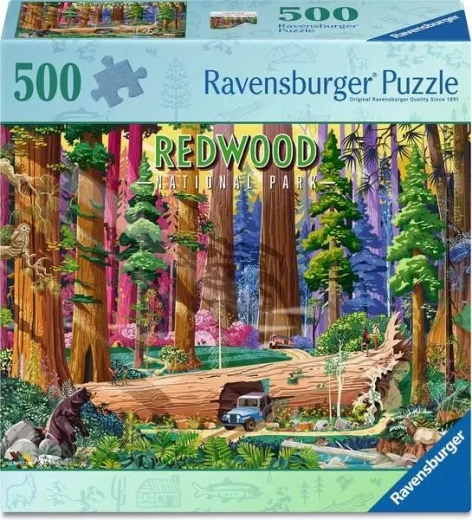 Ravensburger Puzzle Nationalpark: Redwood 500 Teile