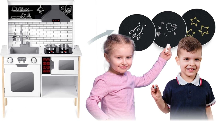 Kreidetafel für das Kindermenü