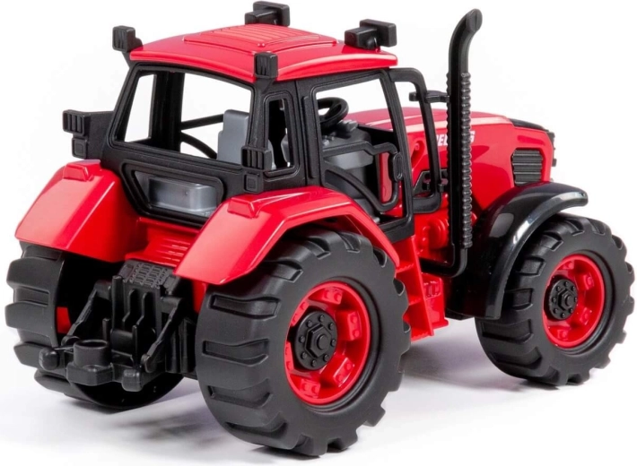 Detailverarbeitung des Traktors