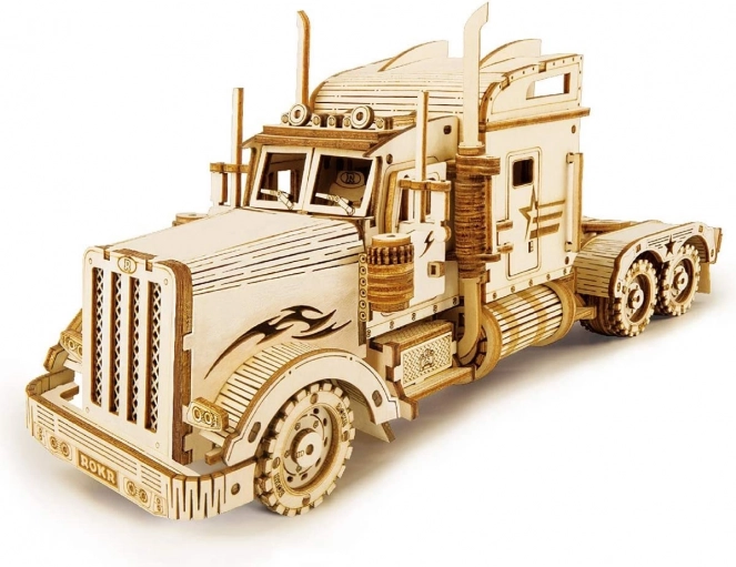 Robotime 3D Holzpuzzle Schwerer Lastwagen