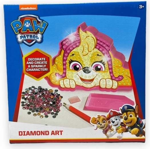 Diamantmalerei Paw Patrol – Skye 18 × 18 cm