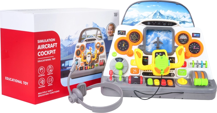 Flugsimulator für Kinder – Cockpit für kleine Piloten