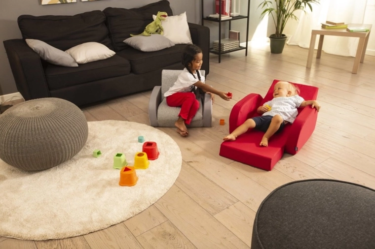 3-in-1: Sessel, Liege und Sofa