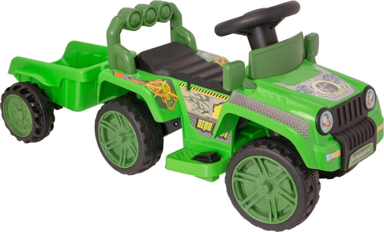 Abnehmbarer Anhänger für noch mehr Spaß