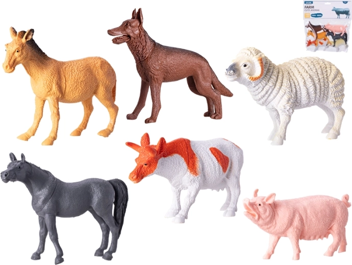 Set mit Haustierfiguren – 6 Stück