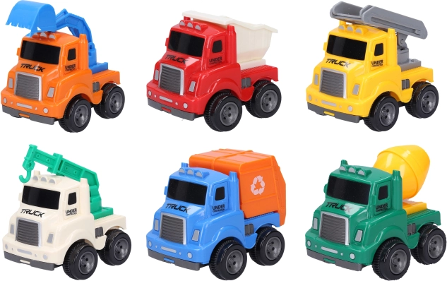 Set Transportmittel 6 Stk 9 cm