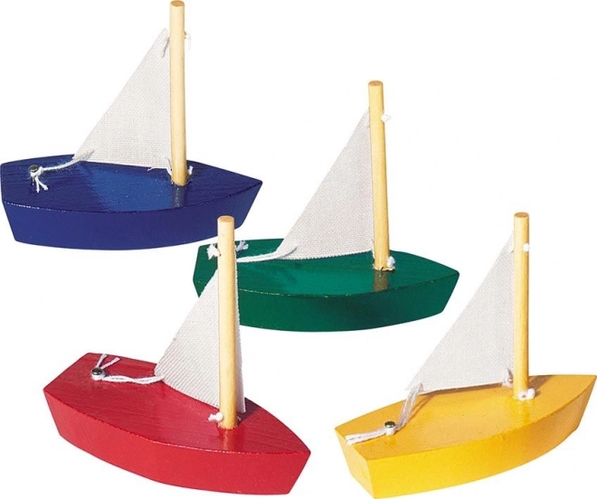 Holz-Mini-Boote – 1 Stk.