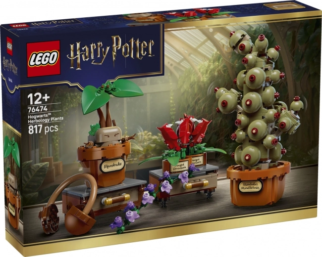 LEGO Harry Potter Pflanzen aus dem Kräuterkundeunterricht in Hogwarts
