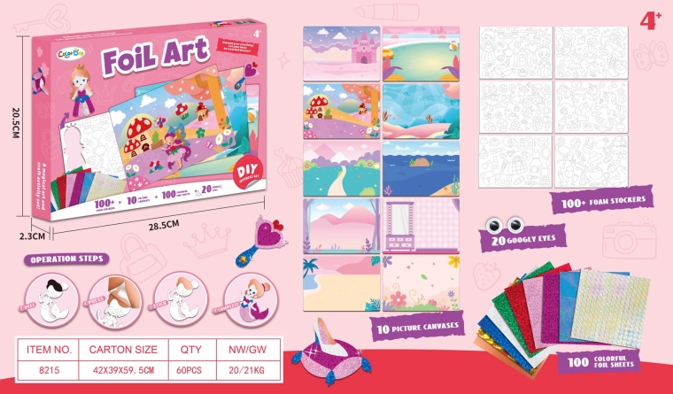 Kreativset Stickerbilder Prinzessinnen
