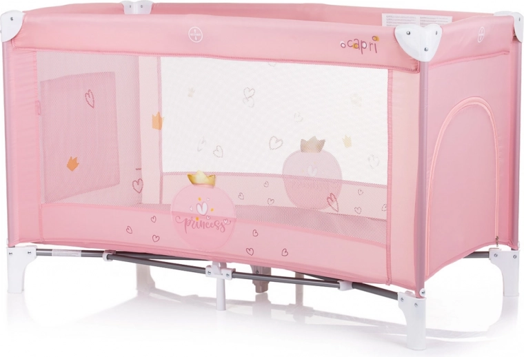 Reisebett Chipolino Capri Prinzessin Rosa