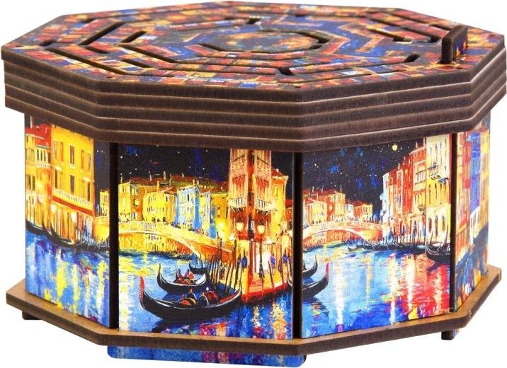 Holzpuzzle EscapeWelt Art Secret Maze Box