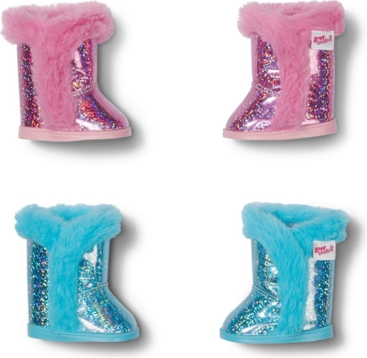 BABY born glitzernde Stiefel für Puppen 43 cm – 1 Paar