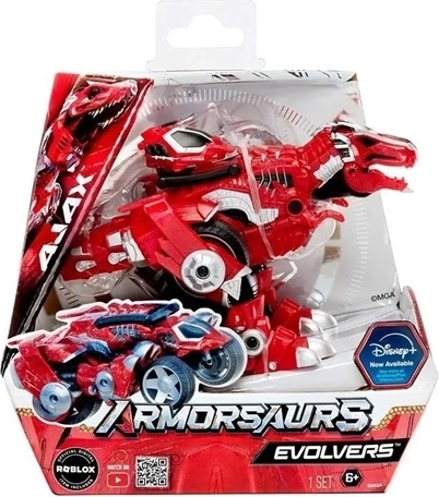 Armorsaurs Evolver Ajax verwandelbare T-Rex-Figur