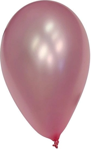 Luftballons 23 cm – metallischer Farbmix, 12 Stk.